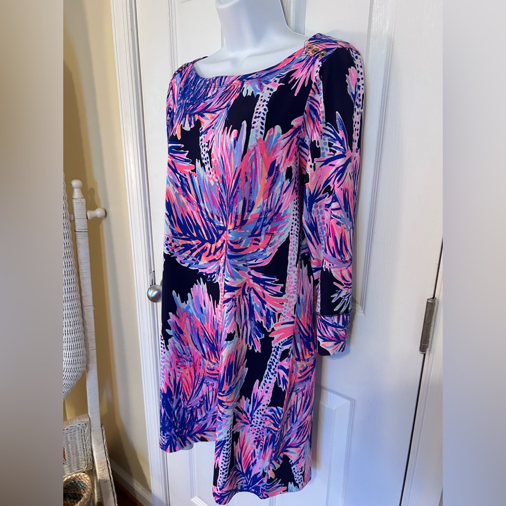 Lilly Pulitzer Sophie Pink and Gold Shift Dress
NWOT